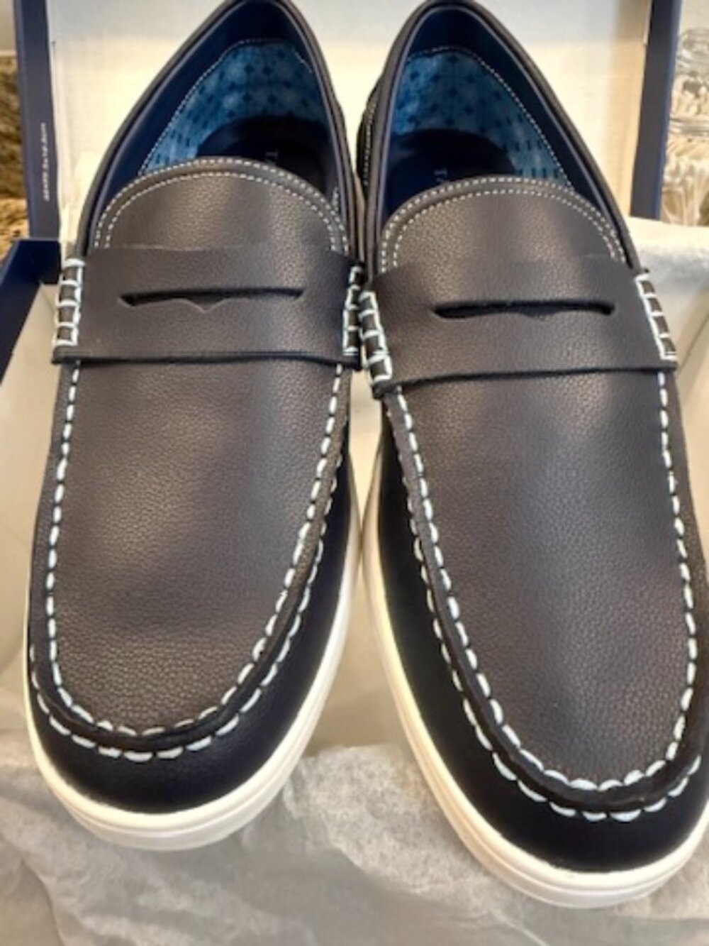 Taylor Byrd Navy 'Miller' mocs